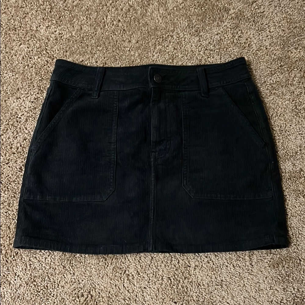 American Eagle Outfitters Nvy Blue Cargo Mini Skirt